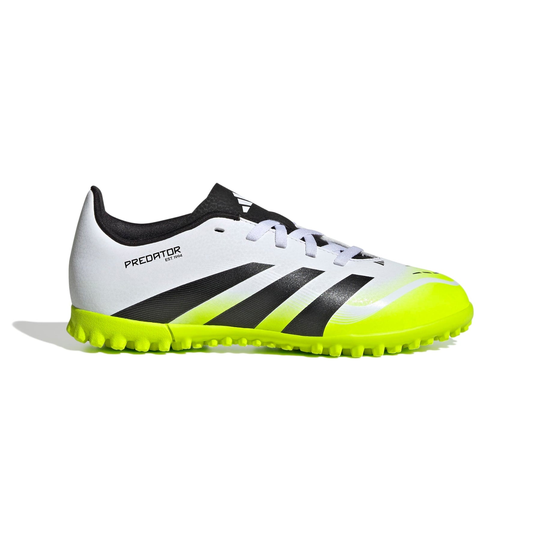 Adidas Predator Club TF Junior Football Boots: White
