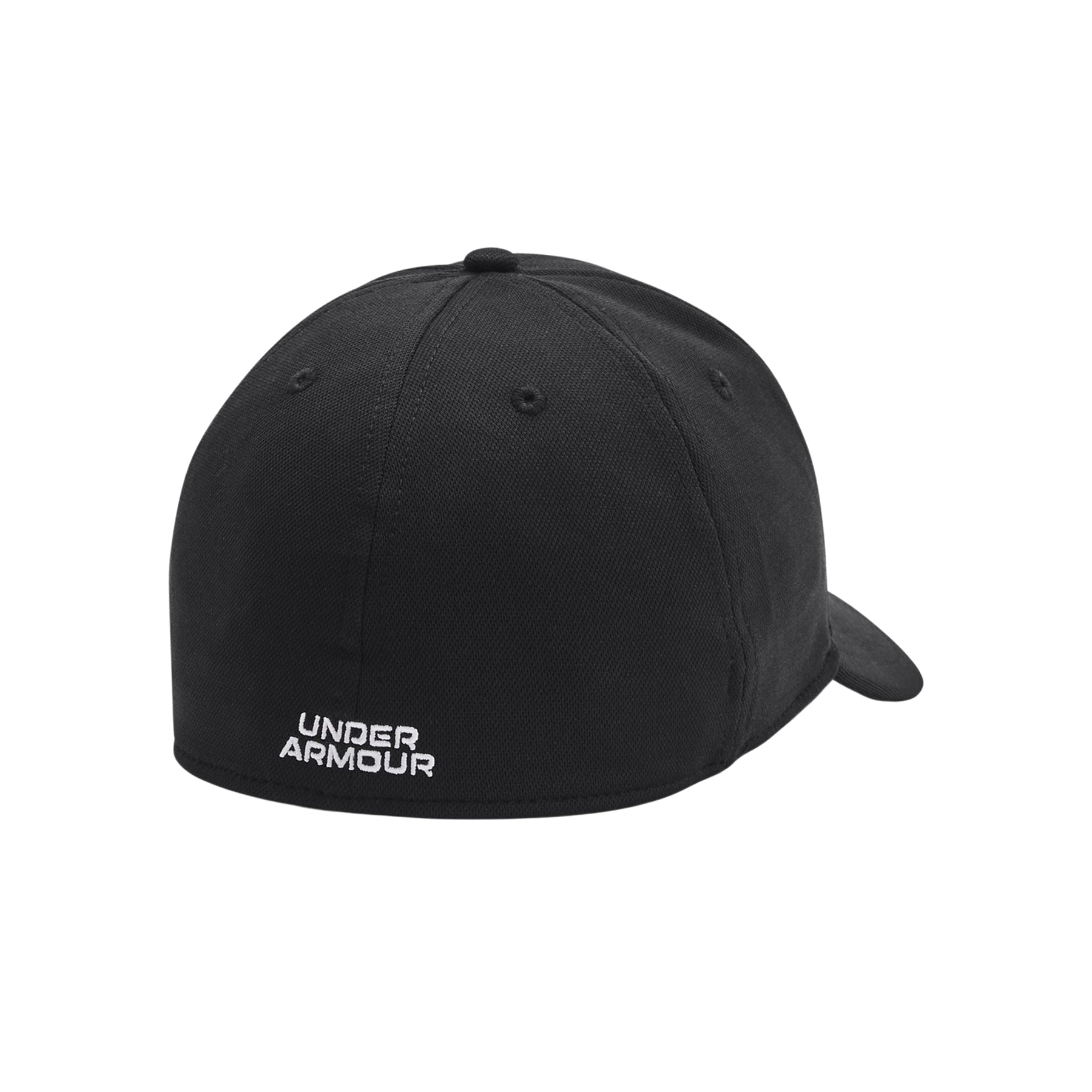 Under Armour Blitzing Baseball Cap: Black/White