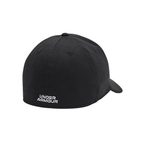 Under Armour Blitzing Baseball Cap: Black/White
