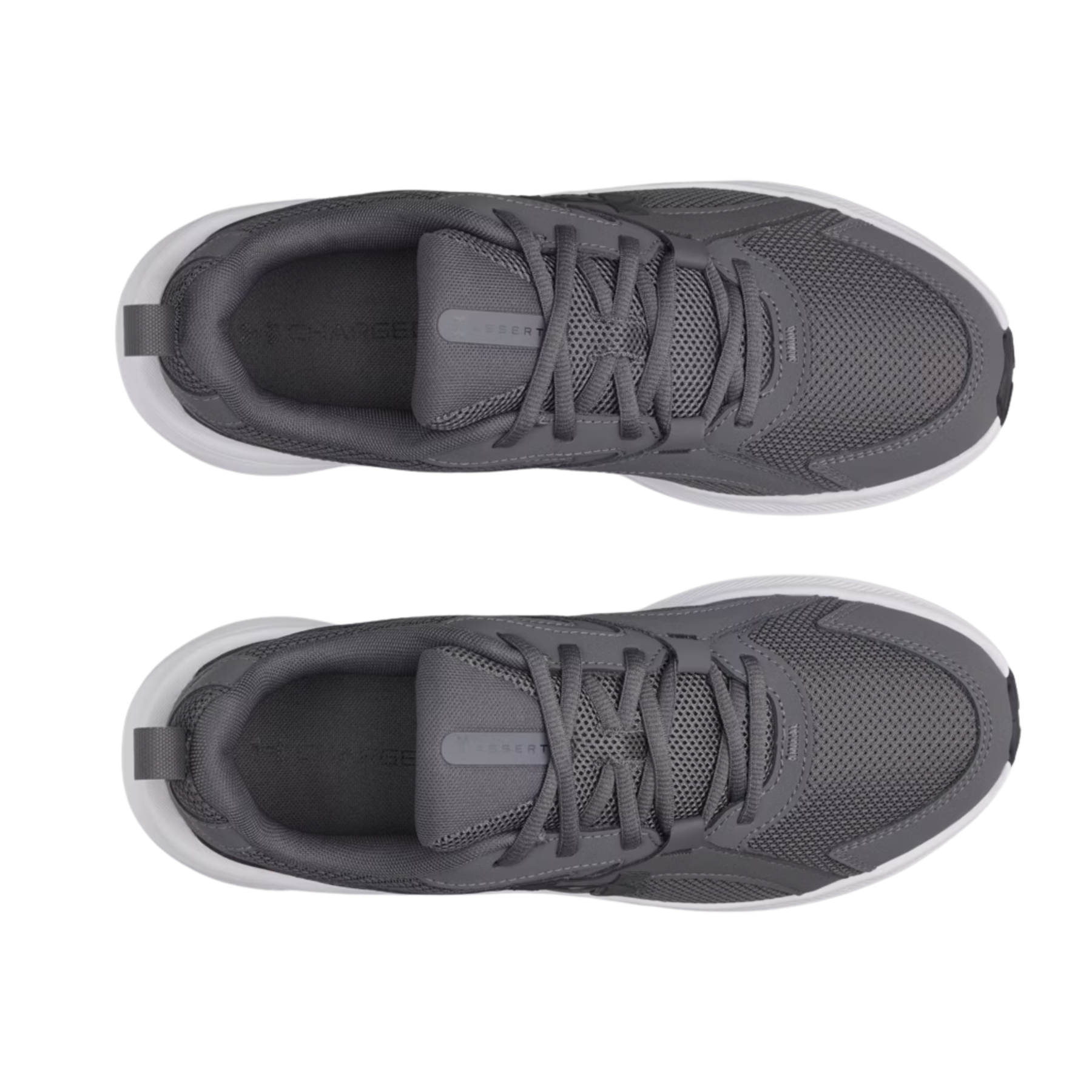 Under Armour Assert 11 Men's Running Shoes: Castlerock/White/Black