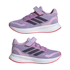 Adidas Runfalcon 5.0 EL Kids Running Shoes: Purple