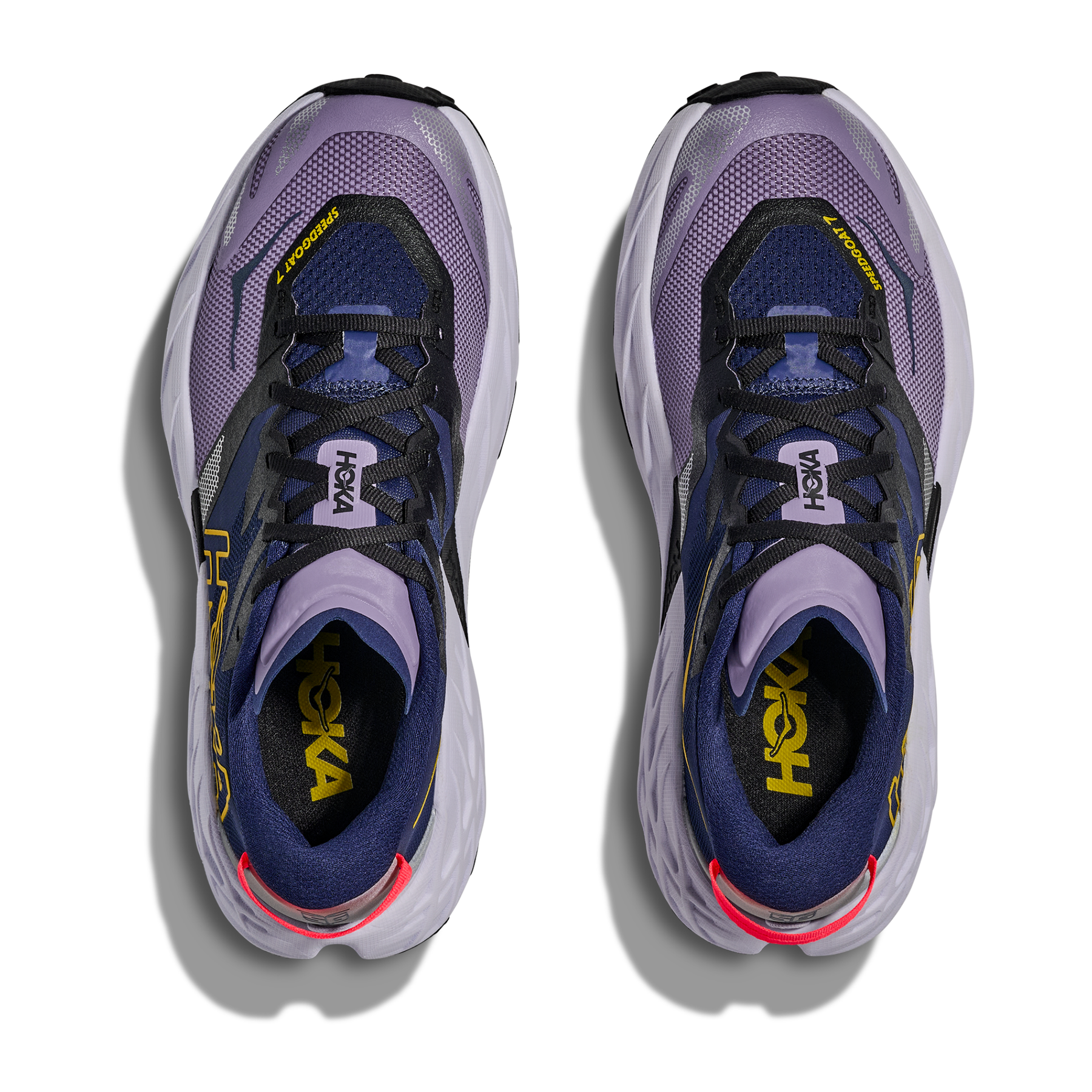 Hoka Speedgoat 7 Women's Running Shoes: Berry Jam/Starlight Glow