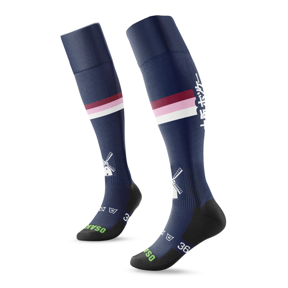 Wimbledon HC Unisex Osaka Home Socks: Navy