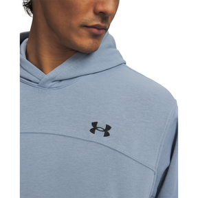 Under Armour Rival Lightweight Men's Hoodie: Blue Wind/Black