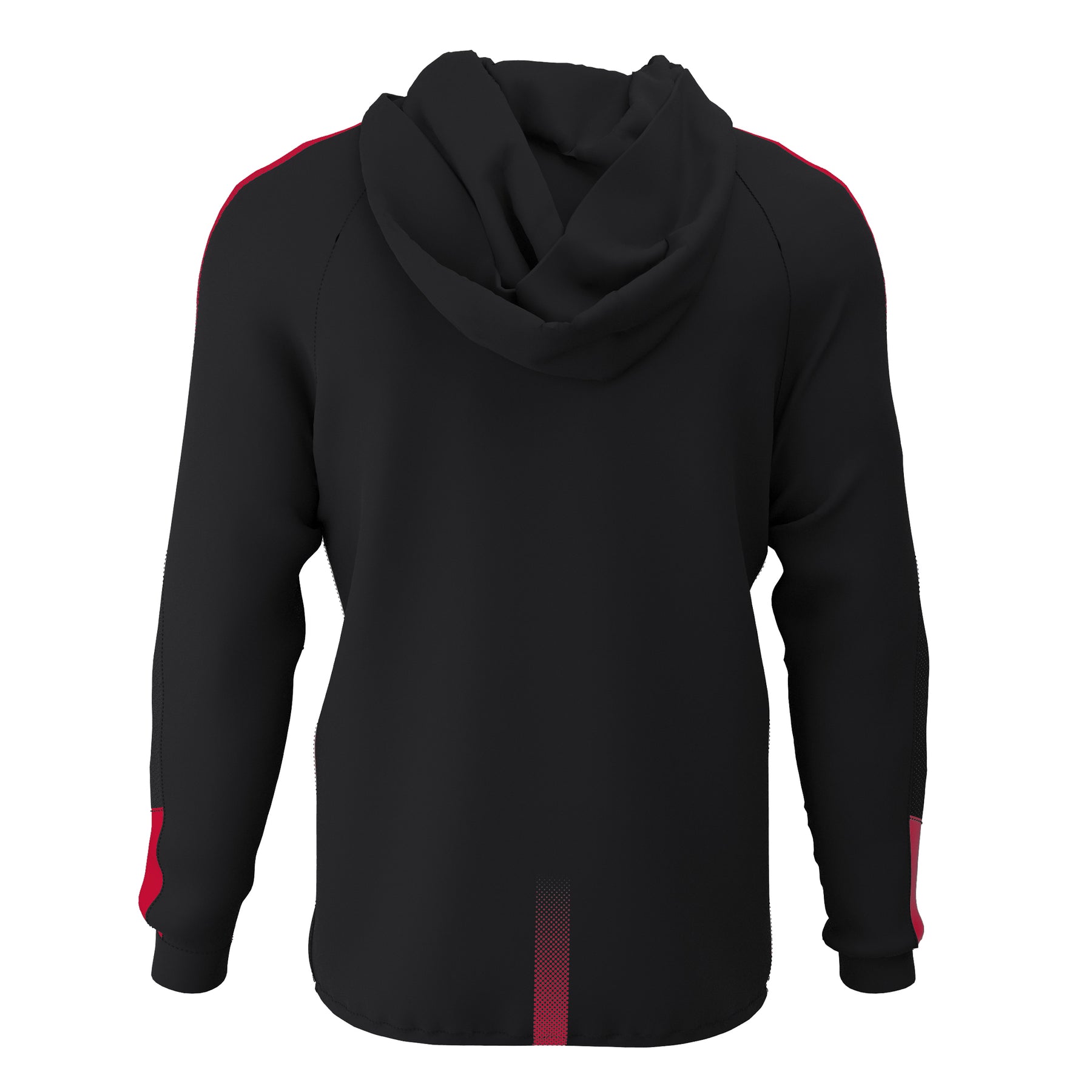 Yateley HC Junior Hoodie: Black/Red