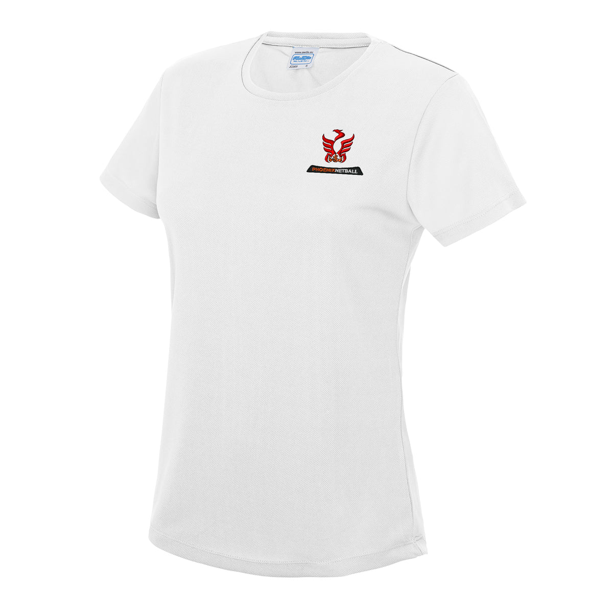 Phoenix Netball T Shirt: White