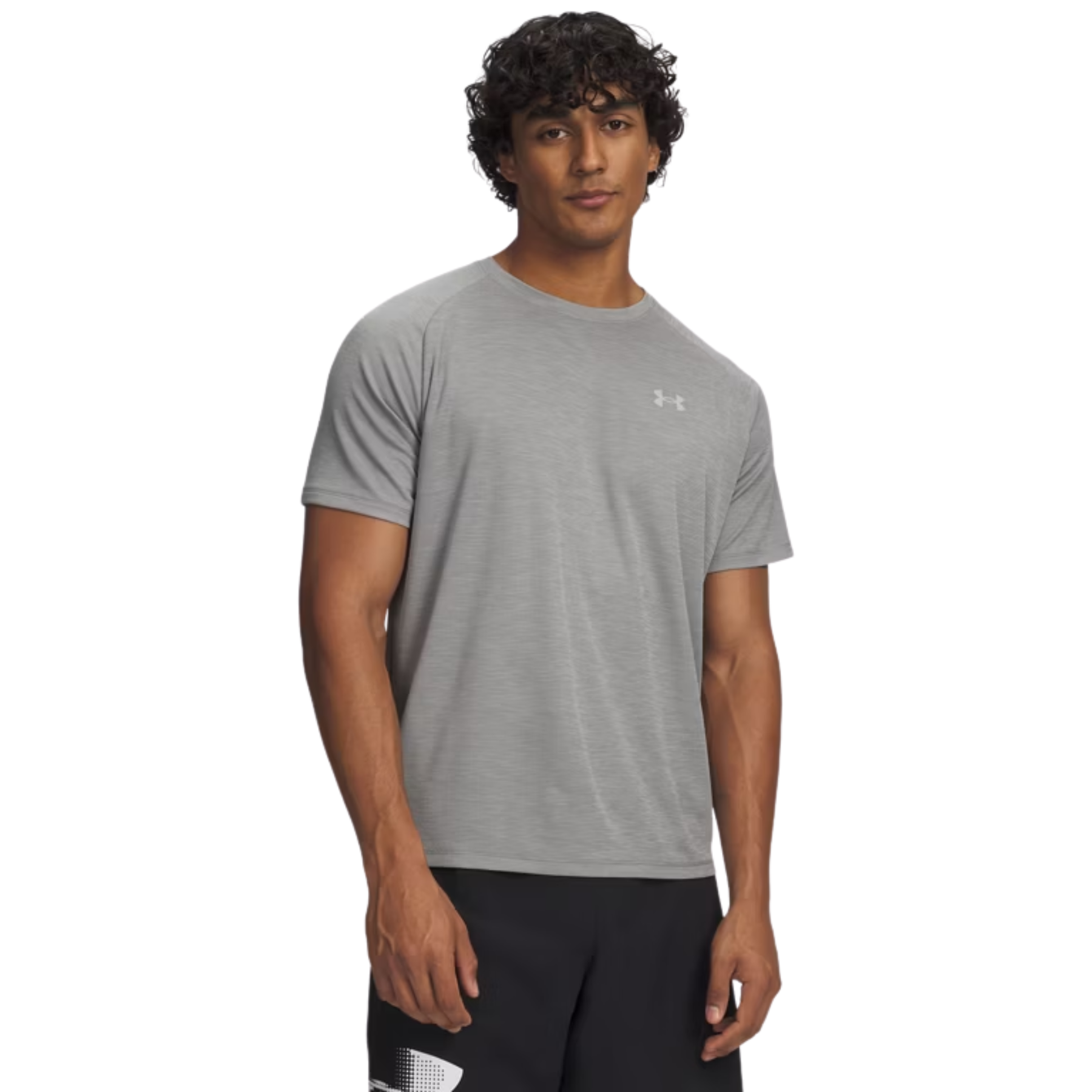 Under Armour Men's Tech Textured Short Sleeve Tee: Clay Green