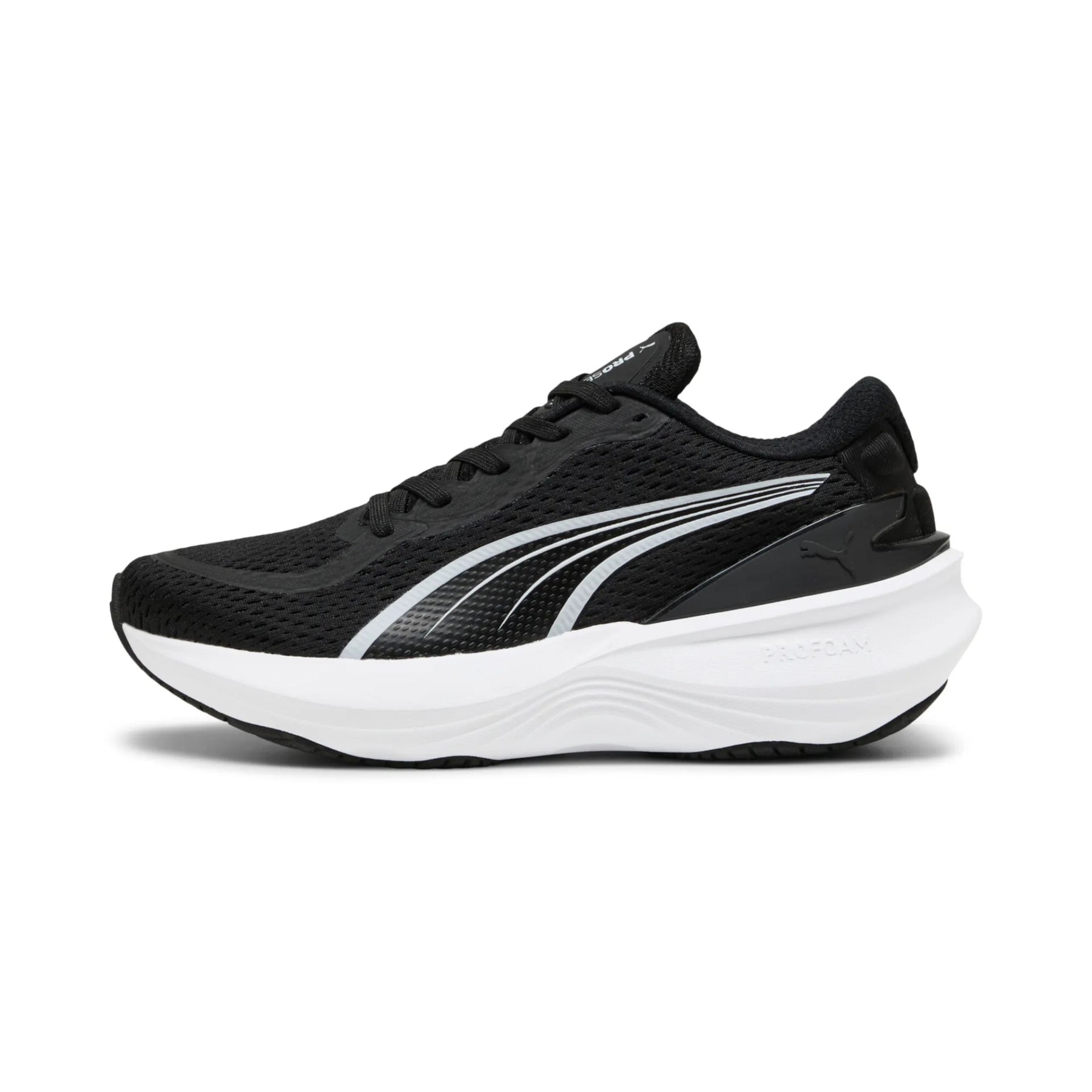 Puma Scend Pro 2 Junior Running Shoes: White/Black