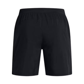 Under Armour Mens Launch Running Shorts: Black/White/Reflective
