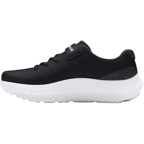 Under Armour Surge 4 Kids Pre-School AC Running Shoes: Black/Anthracite/White