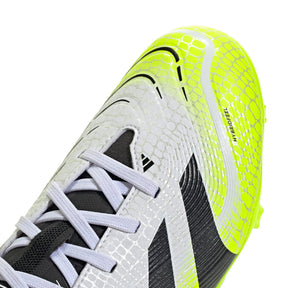 Adidas Predator League FG/MG Junior Football Boots: White