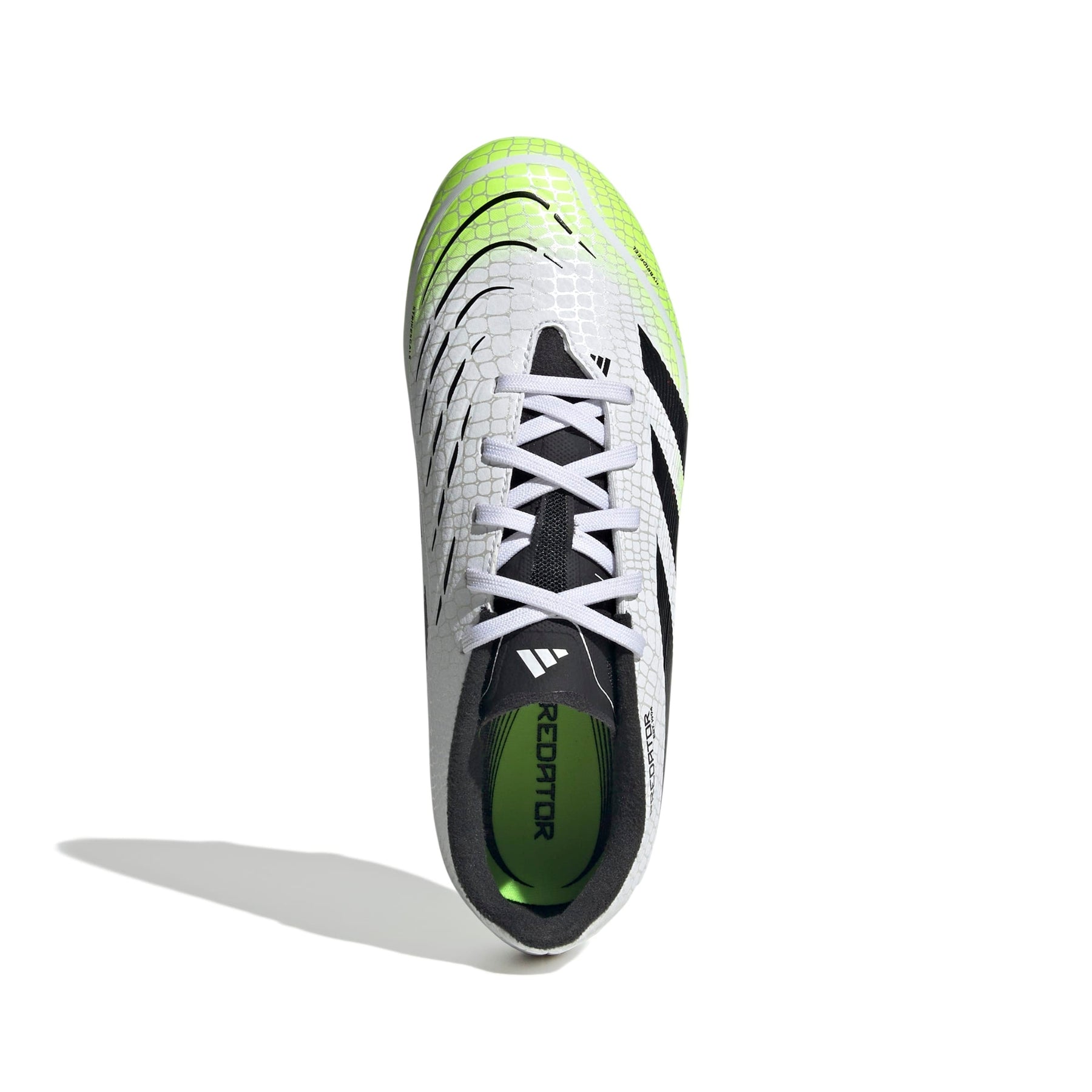 Adidas Predator League FG/MG Junior Football Boots: White