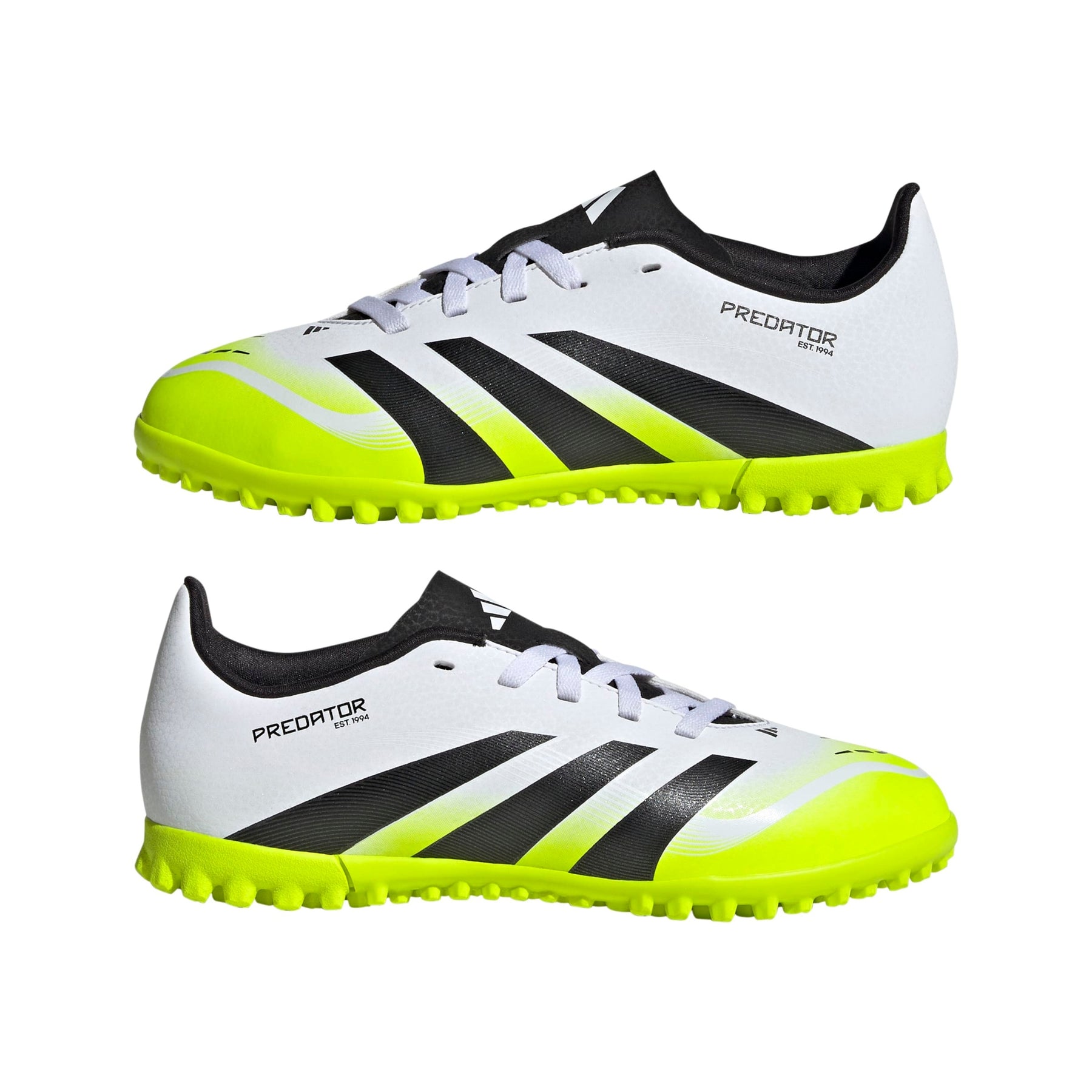 Adidas Predator Club TF Junior Football Boots: White
