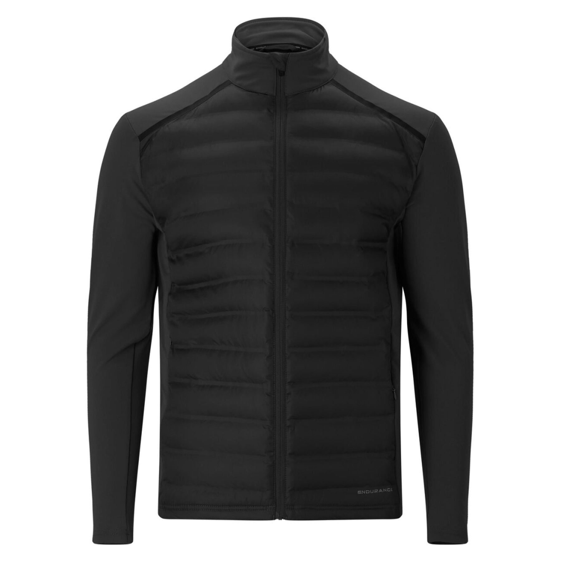 Endurance Midan Hot Fused Hybrid Mens Jacket: Black