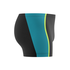 Speedo Mens Solid Splice Aquashort: Anthracite