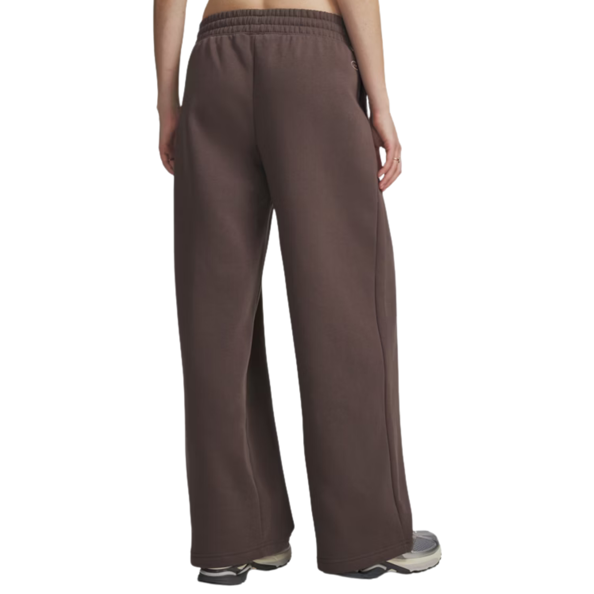 Under Armour Rival Pleated Women's Pants: Peppercorn/Bashful Pink