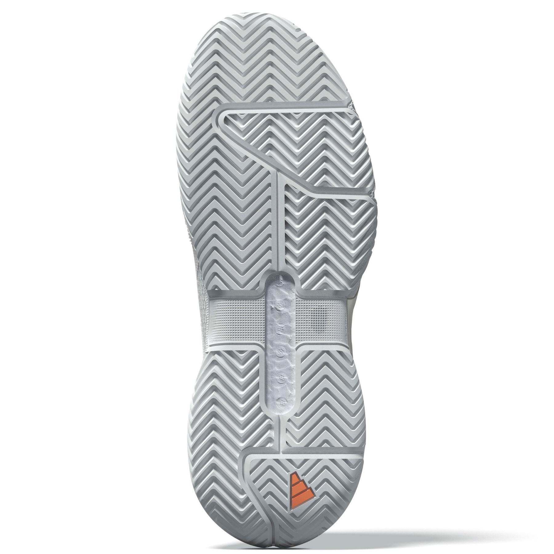 Adidas Solematch Control 2 Mens Tennis Shoes: White/Orange