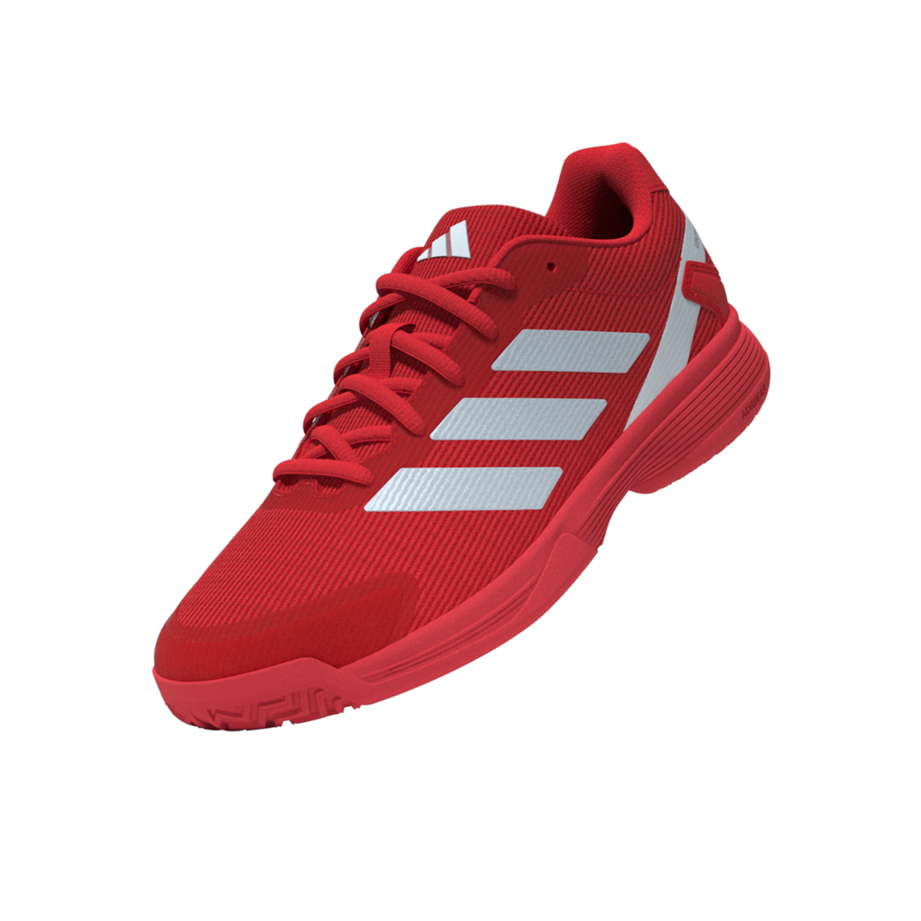 Adidas Ubersonic Kids Tennis Shoes: Red