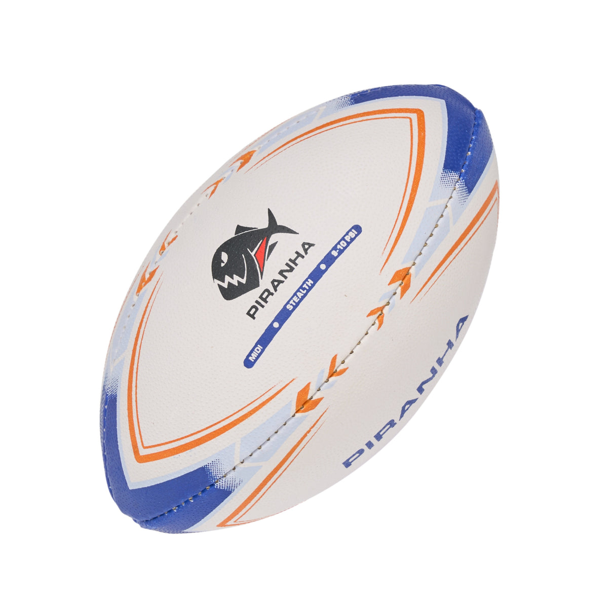 Piranha Stealth Rugby Ball Midi