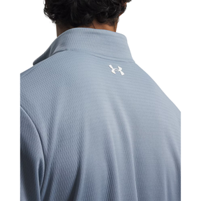 Under Armour Men's MatchPlay Quarter Zip: Blue Wind/White