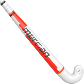 Mercian Genesis FG100 Low Junior Hockey Stick: White/Red