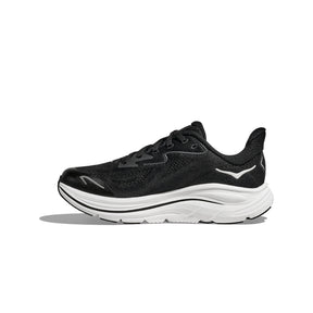 Hoka Clifton 10 Junior Running Shoes: Black/White