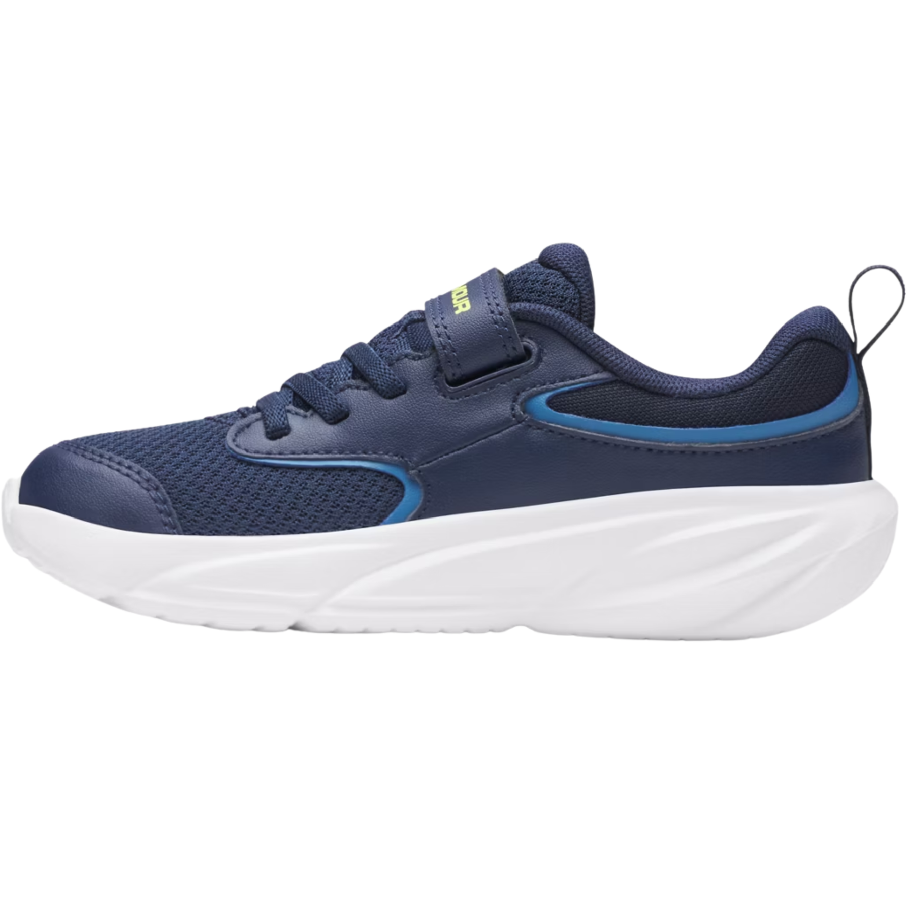 Under Armour Surge 5 AC Kids Running Shoes: Academy/Aegean Blue/Flash Light