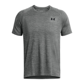 Under Armour Men's Tech Textured Short Sleeve Tee: Castlerock/Black