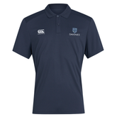 Davenies Men's Club Dry Polo: Navy