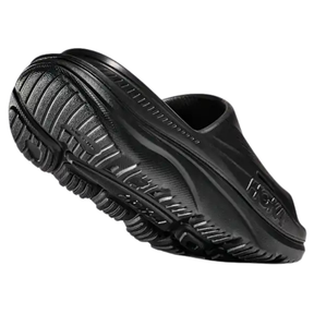 Hoka Ora Recovery Slides: Black/Black