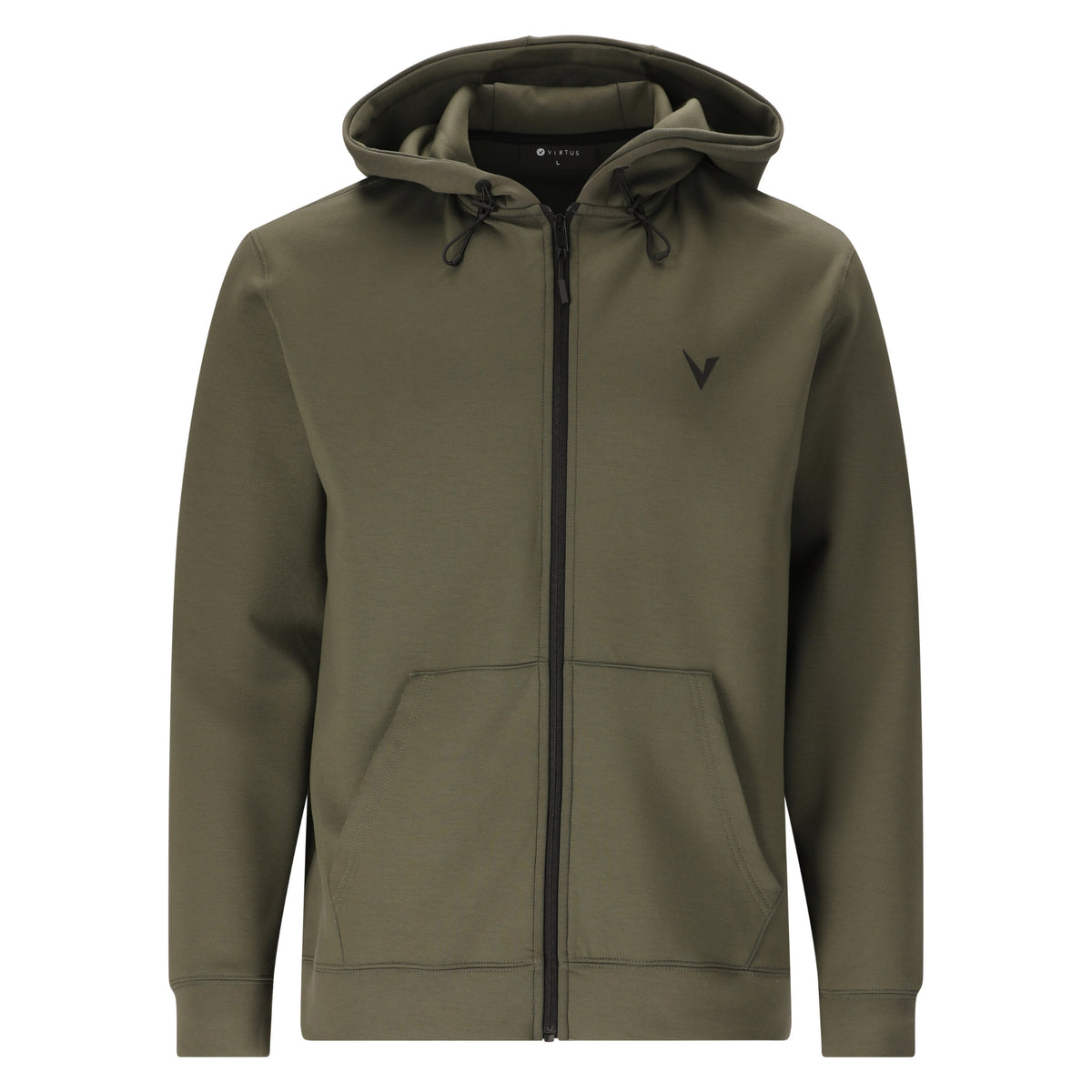 Virtus Taro Technical Full Zip Mens Hoody: Kambaba