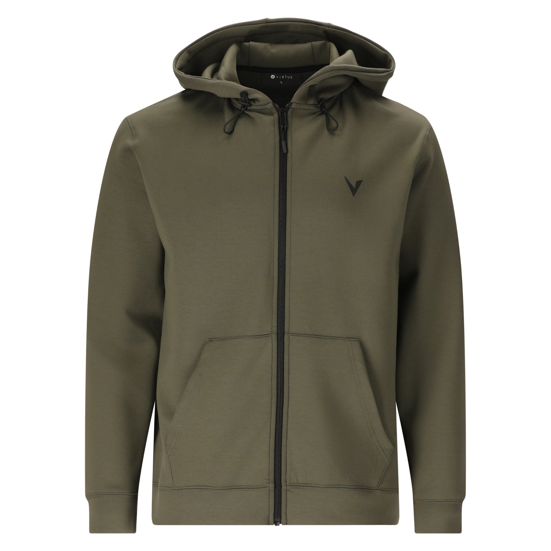Virtus Taro Technical Full Zip Mens Hoody: Kambaba