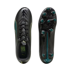 Puma Ultra 6 Play FG/AG Football Boots: Puma Black/Fizzy Light/Green