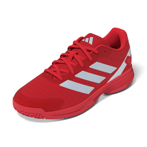 Adidas Ubersonic Kids Tennis Shoes: Red