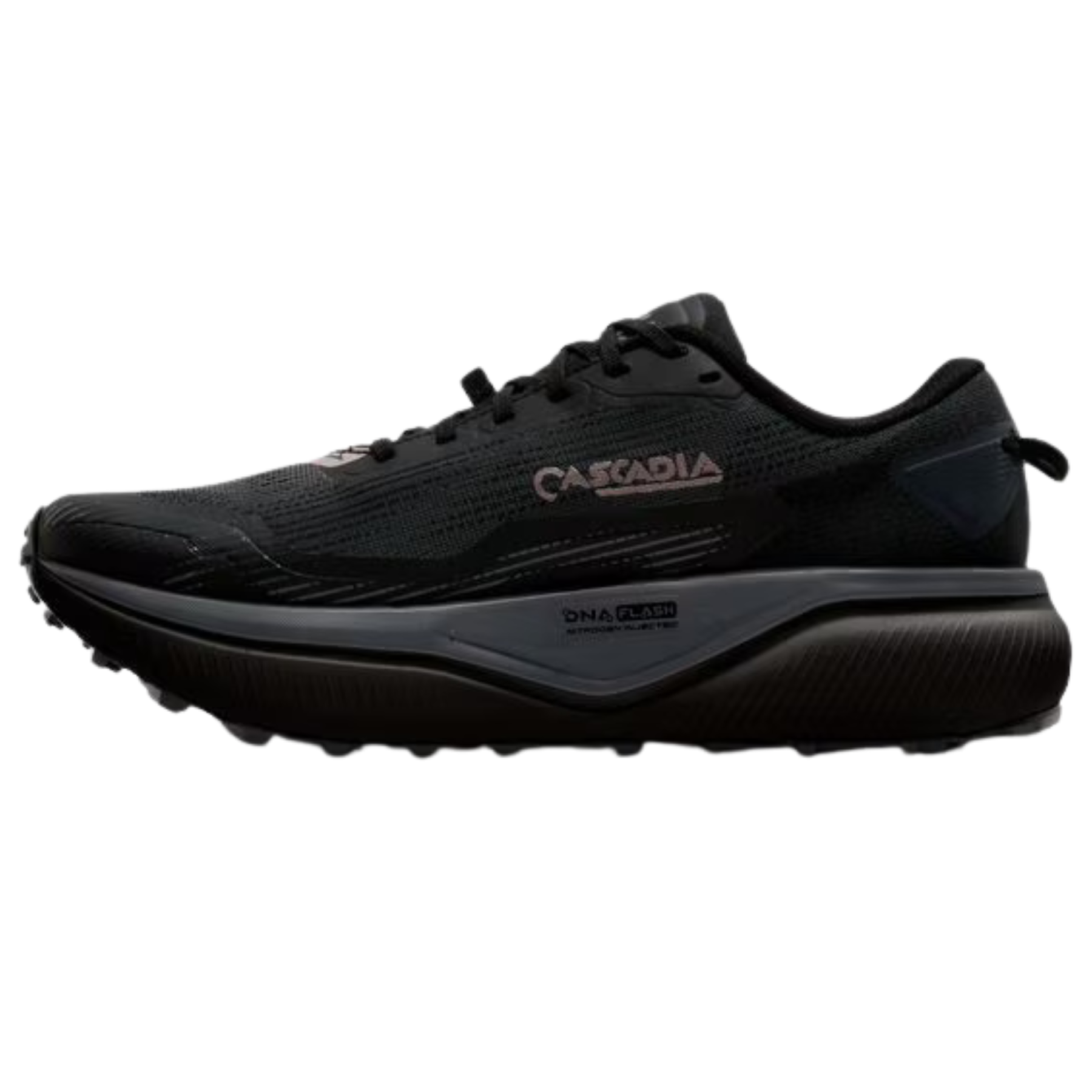 Brooks Cascadia 20 GTX Mens Trail Running Shoes: Black/Ebony/Nocturnal