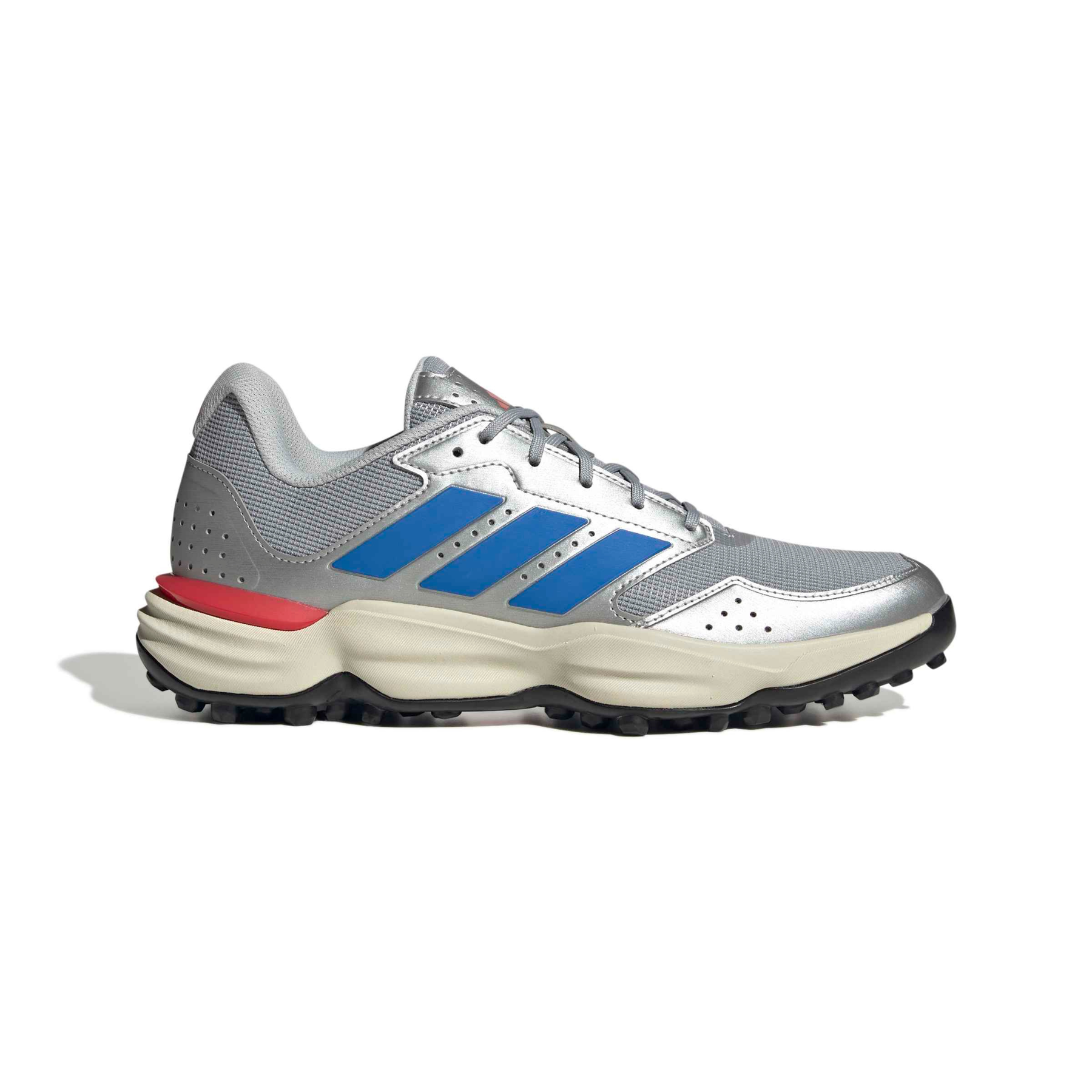 Adidas Adipower League Hockey Shoes: Silver