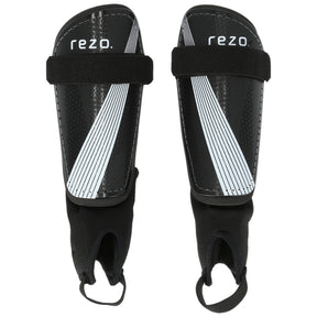 Rezo Irwin Shin Guards With Fixed Sock: Black