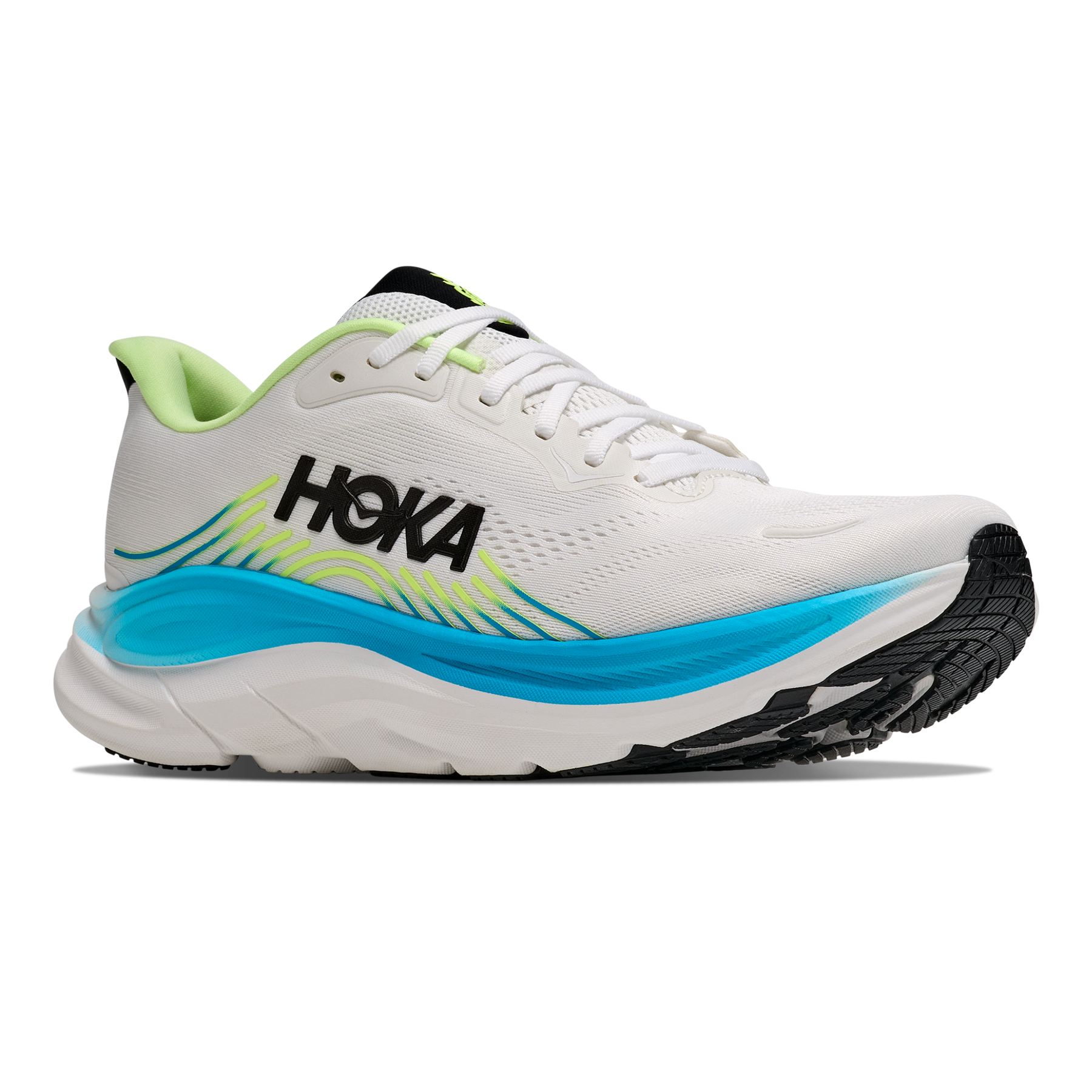 Hoka Clifton 11 Men's Running Shoes: Frost/Black