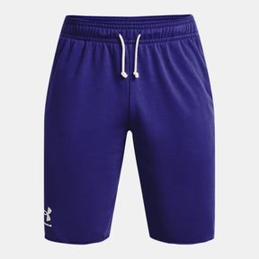 Under Armour Men's Rival Terry Shorts: Sonar Blue