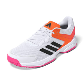 Adidas Netcourt Junior Netball Shoes: White