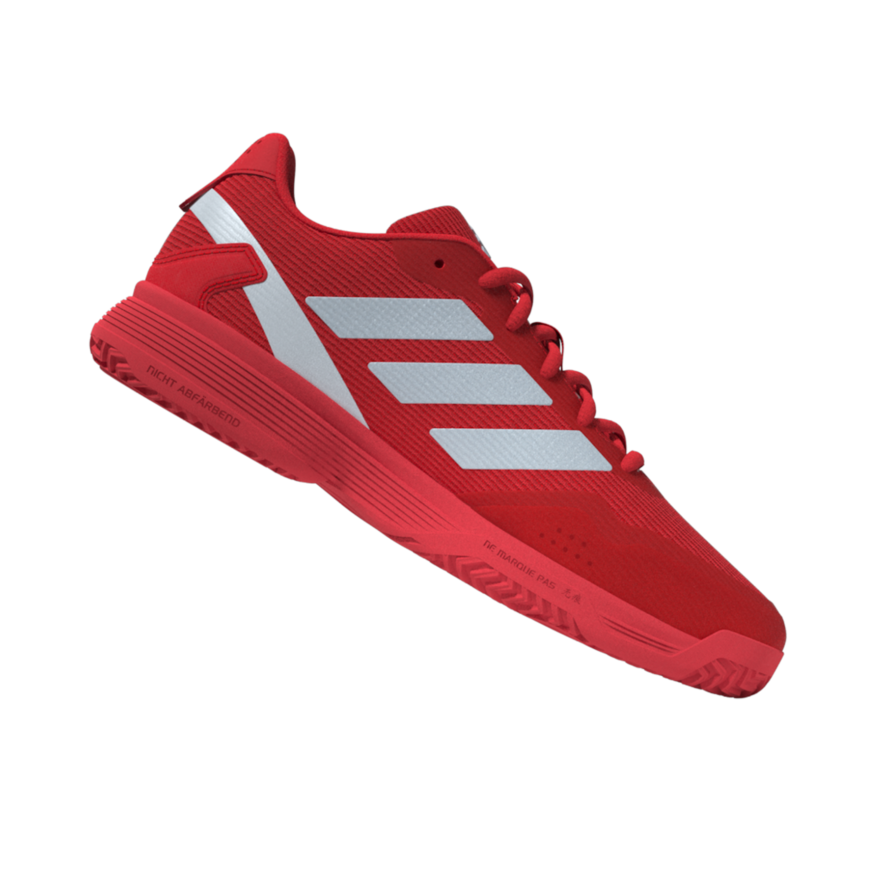 Adidas Ubersonic Kids Tennis Shoes: Red