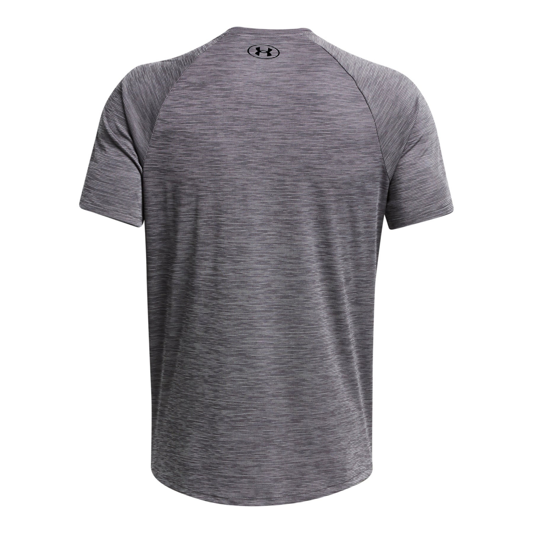 Under Armour Men's Tech Textured Short Sleeve Tee: Castlerock/Black