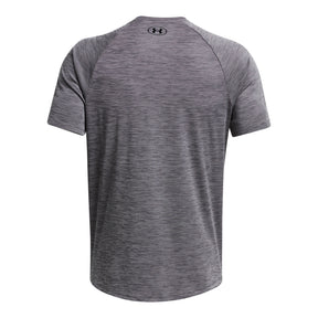 Under Armour Men's Tech Textured Short Sleeve Tee: Castlerock/Black