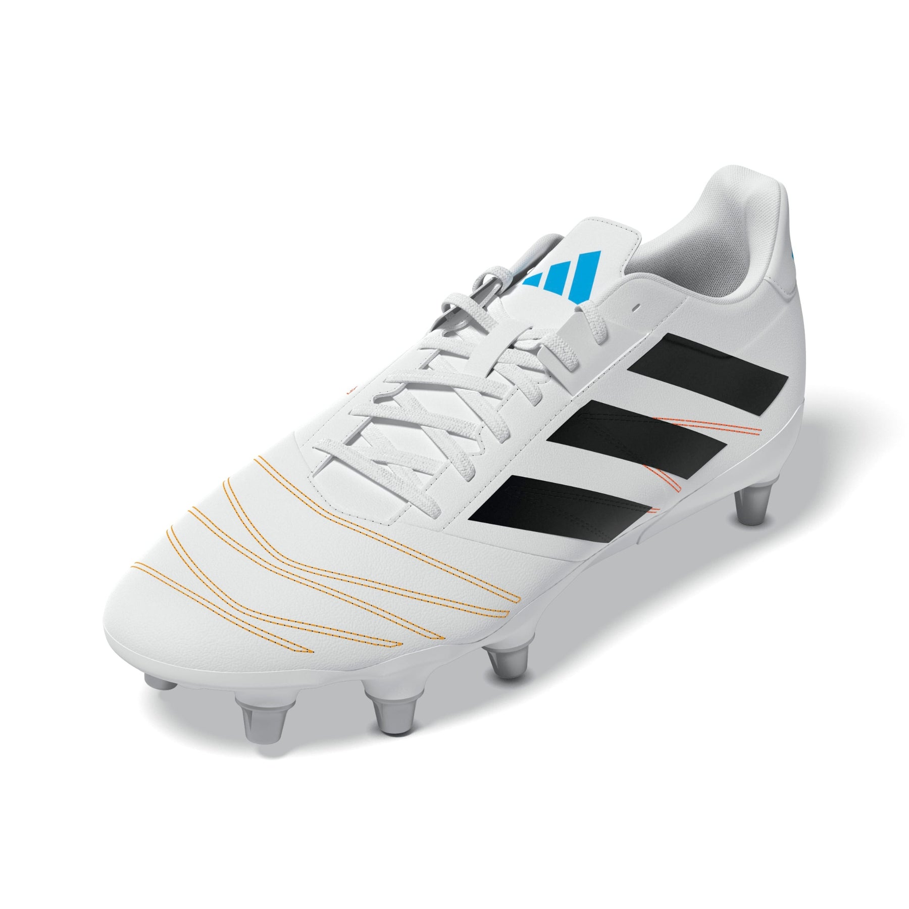 Adidas Kakari Elite SG Rugby Boots: White