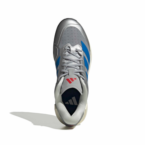 Adidas Adizero Lux 3 Hockey Shoes: Silver