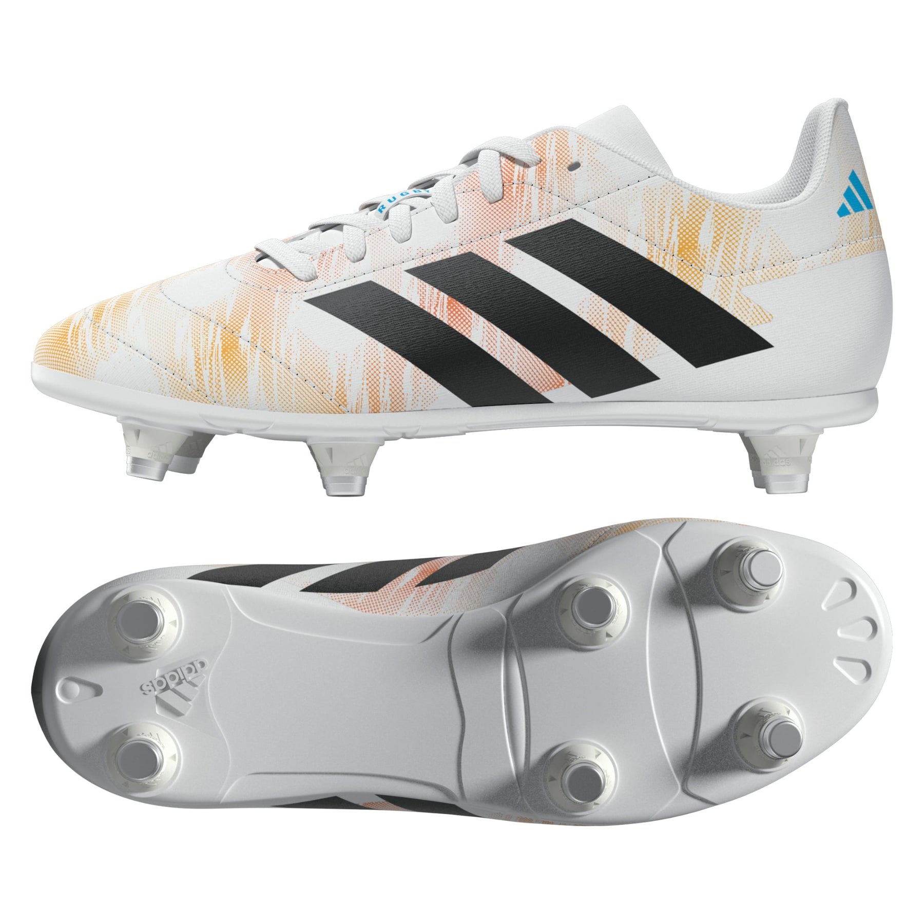 Adidas Rugby Junior SG Rugby Boots: Orange