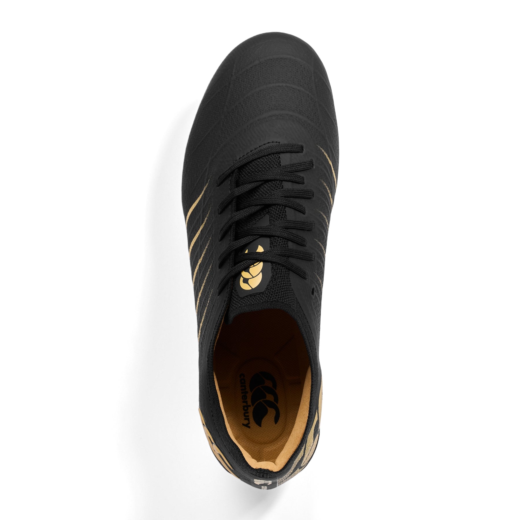 Canterbury Phoenix 2.0 Elite Soft Ground Rugby Boots: Black