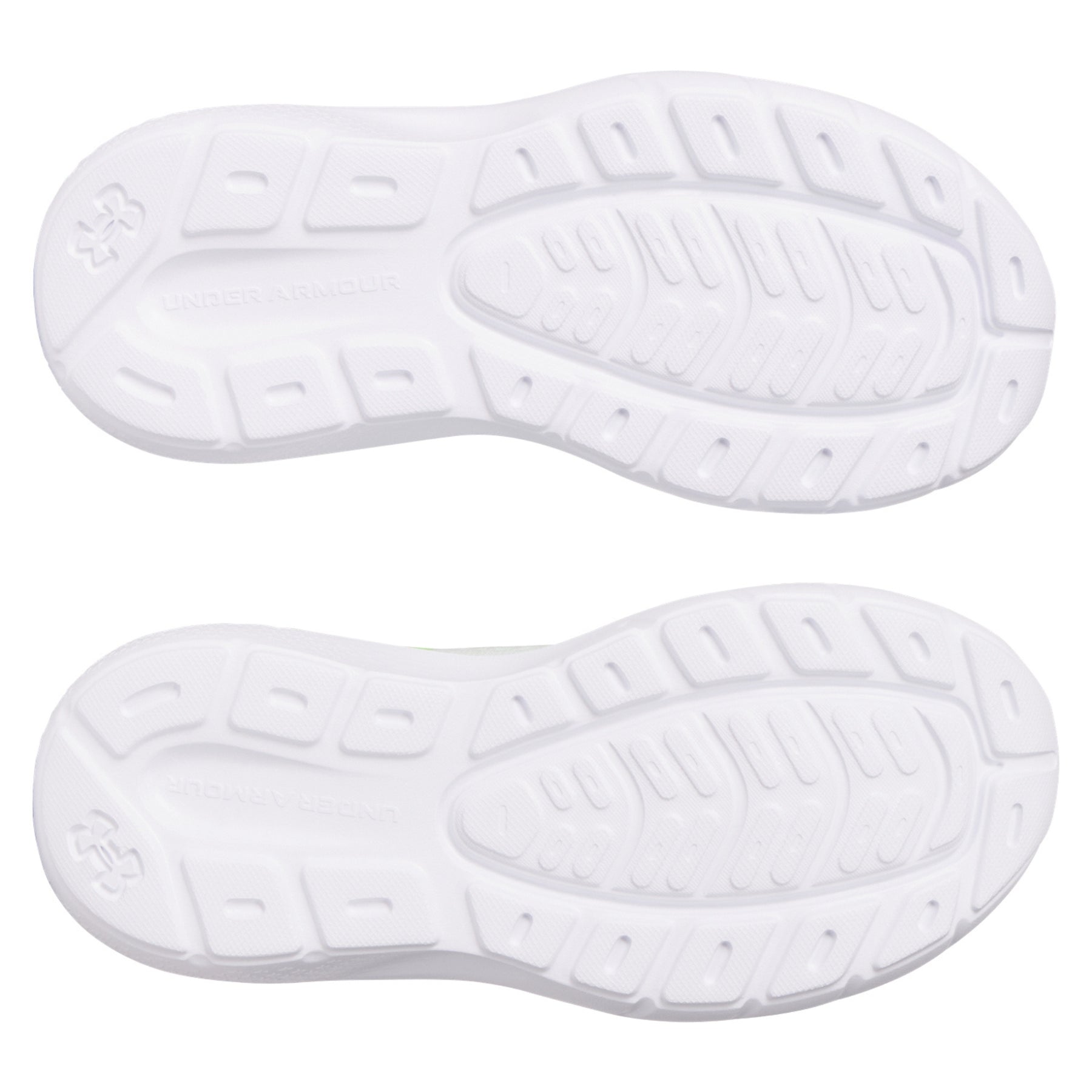 Under Armour Rogue 5 Pre School Kids Running Shoes: White/Black/Green