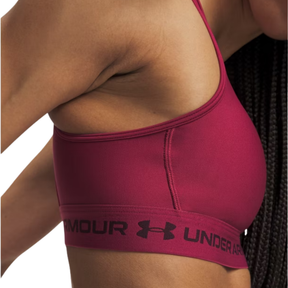 Under Armour Crossback Mid Women's Sports Bra: Claret/Ox Blood