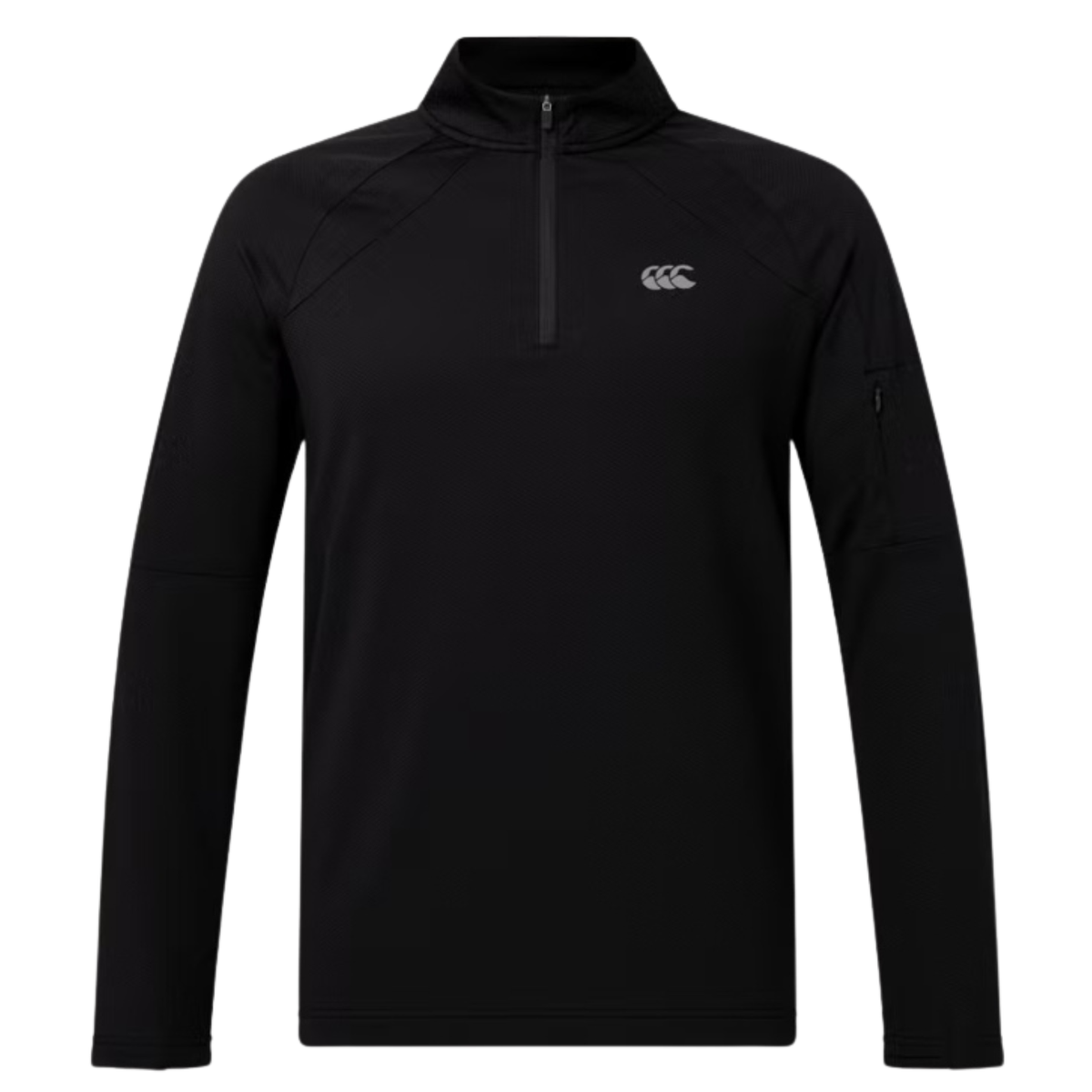 Canterbury Tempo  Quarter Zip 1st Layer: Black